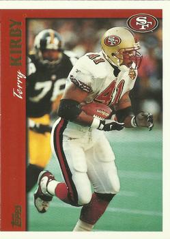Terry Kirby San Francisco 49ers 1997 Topps NFL #66